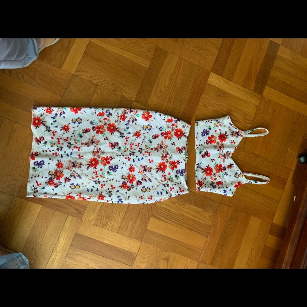 Skirt and top
